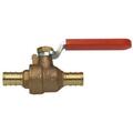 Sharkbite-Cash Acme 0.5 x 0.5 in. Brass Barb Ball Valve 122692